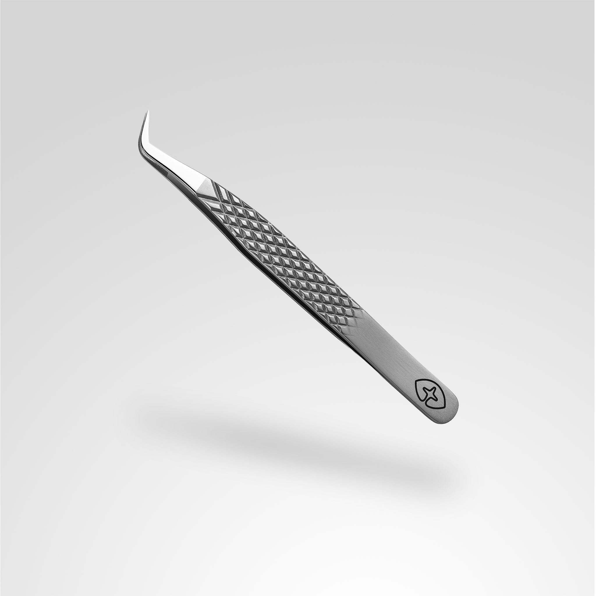 Boot Slim eyelash extension tweezer with 70 degree slim boot tip